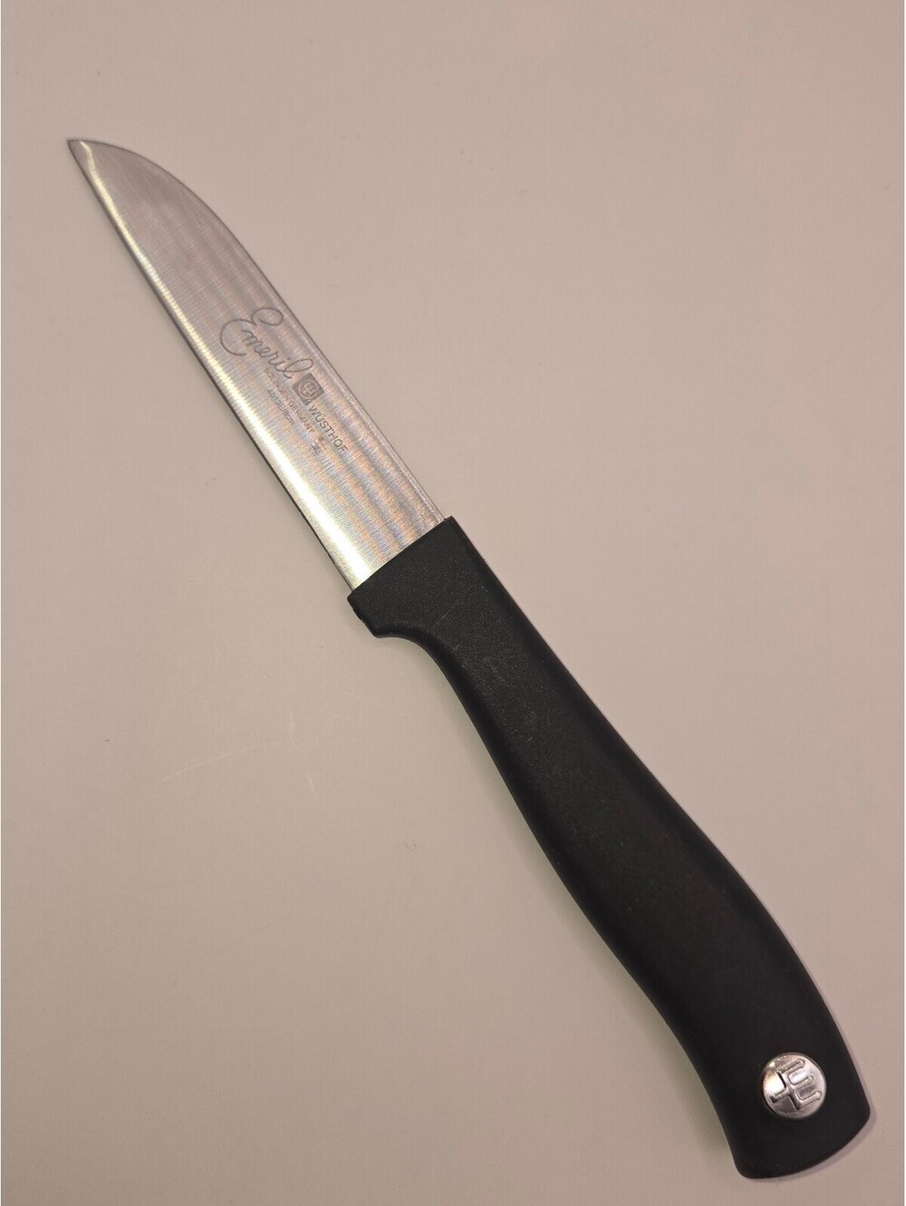 Wusthof Paring Knife with 3.5-Inch Stainless Steel Blade and Black Ergonomic Non